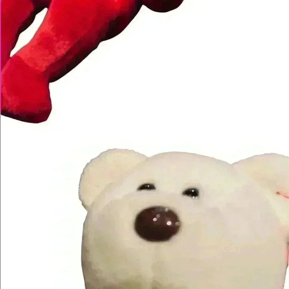 Ty Beanie Babies Valentino Bear 1994 - Near Mint - Picture 3 of 6